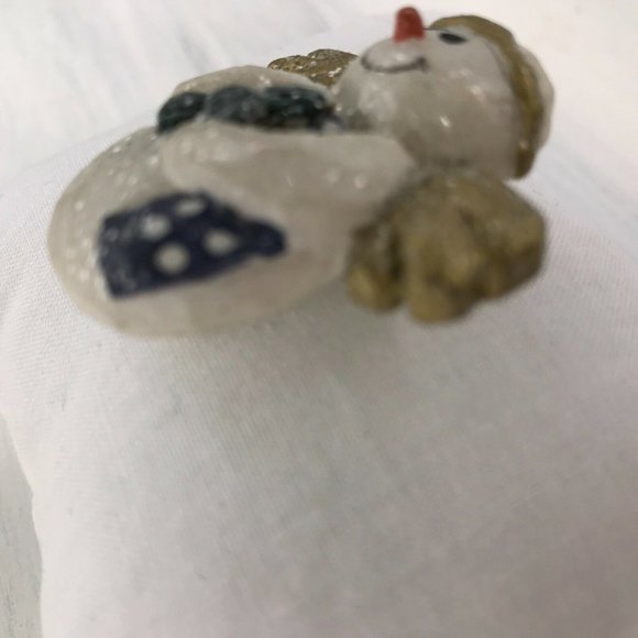 Angle Snowman Glitter With Halo Boyds Bears - Picture 3 of 7